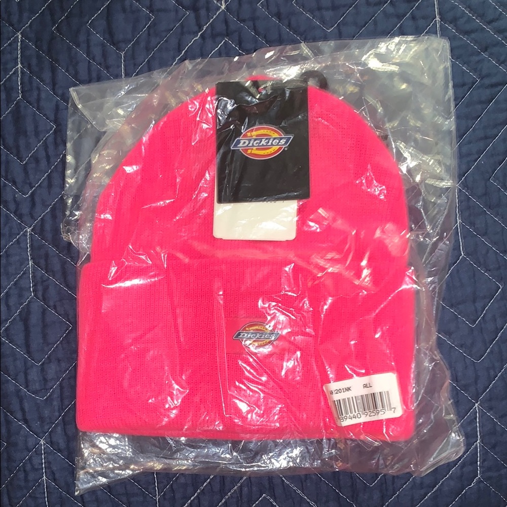 Dickies Pink Beanie